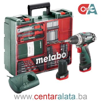 Metabo Bušilica-Odvijač Aku PowerMaxx BS Basic 12V 2xAKU (2,0Ah) LC 40 Mobile WorkShop